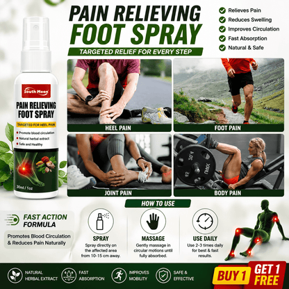 SD Foot & Joint Pain Relieving Spray - 🔥 Buy 1 Get 1 Free @499 🔥
