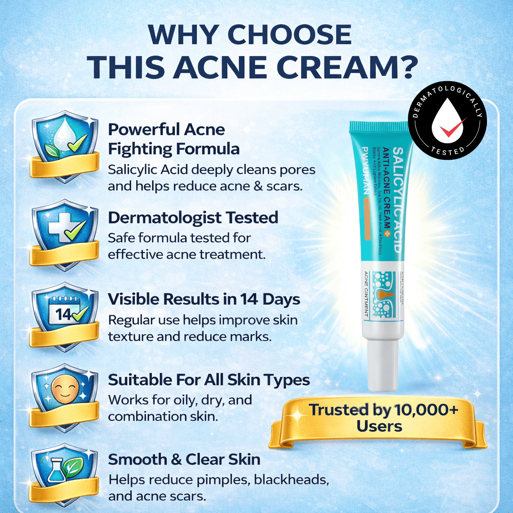 Salicylic Acid Anti-Acne Cream – Remove Stubborn Acne & Scars Fast - dmore