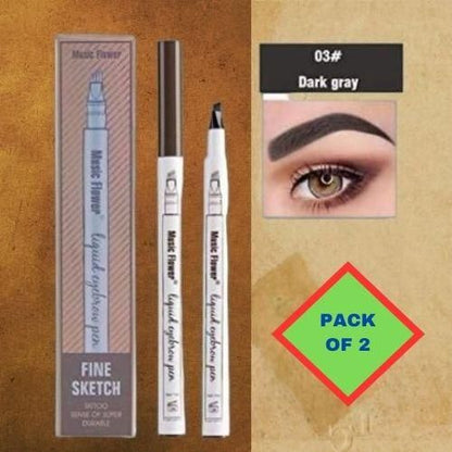 PROMOTIONAL SALE 40% OFF - Tattoo Eyebrow Pen ( BUY 1 GET 1 FREE )