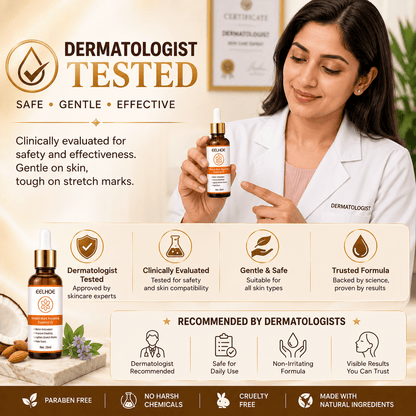 Doctor Approved Stretch Mark Oil Visible Results in just 14 Days