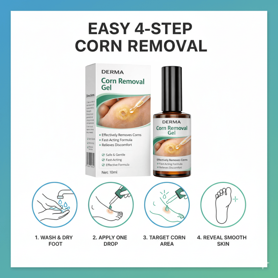 Corn Removal Serum – Fast Relief for Stubborn Foot Corns & Hard Skin - dmore