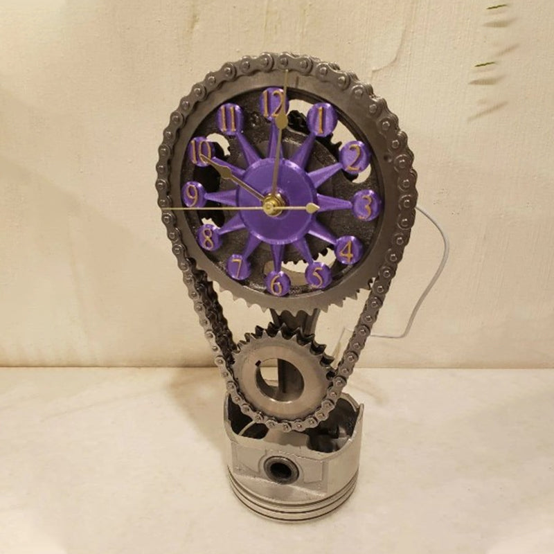 Rotating Gear Clock