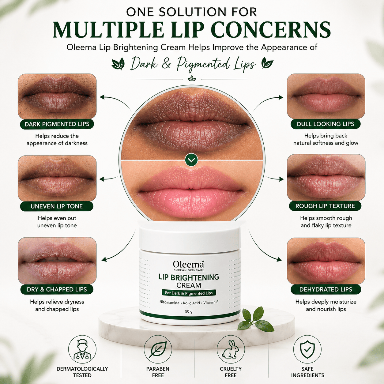 SD Oleema Lip Brightening Cream