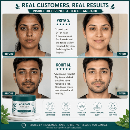 SD SD Korean Tan Removal Pack, Visible Results in 4 Uses