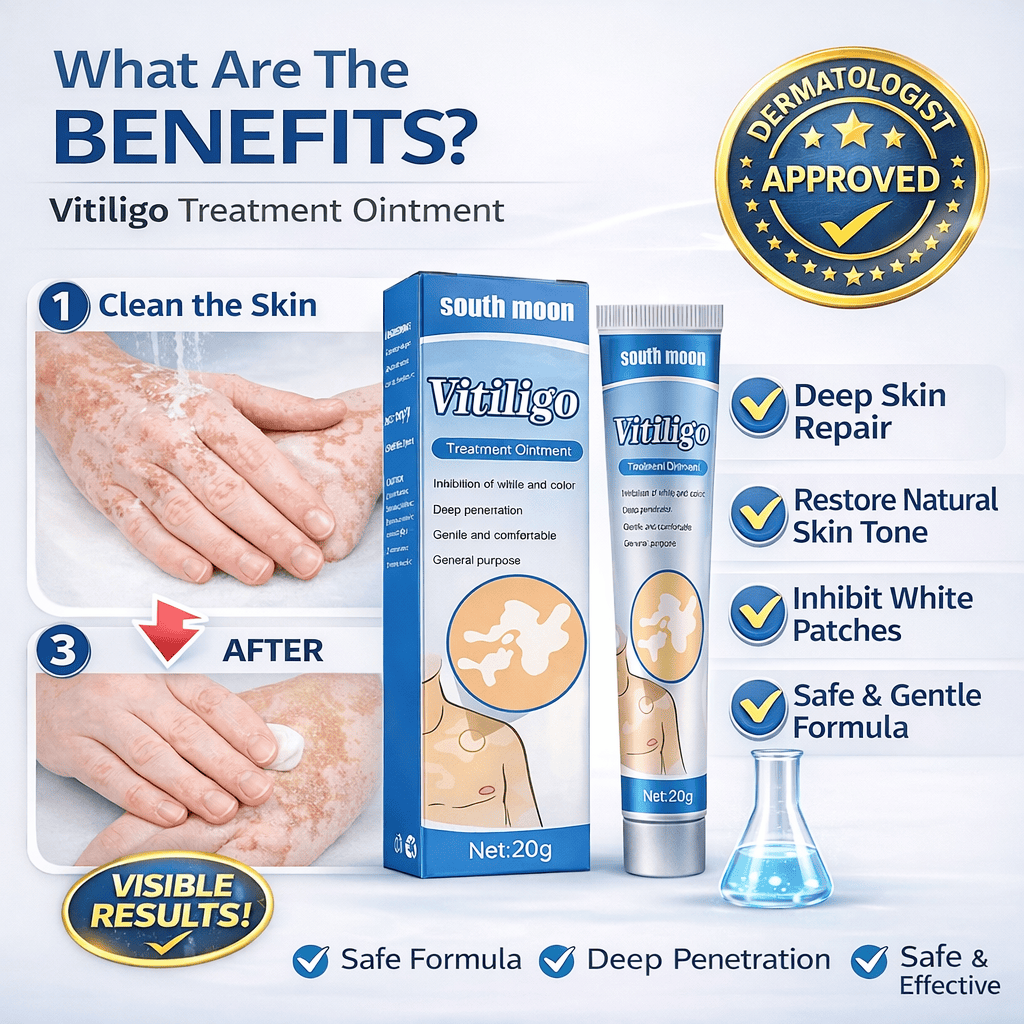 South Moon Vitiligo Treatment Ointment – Advanced Skin Repair Formula - dmore