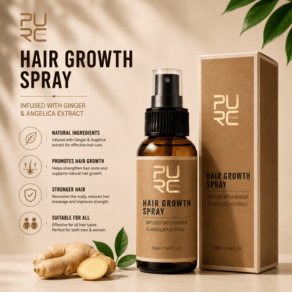 D-More Hair Growth Spray – Advanced Herbal Formula for Stronger Roots & Thicker Hair - dmore