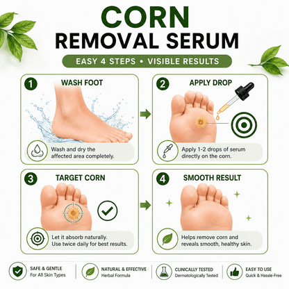 MD Corn Removal Serum | Targeted Care for Softer, Smoother Feet ⭐