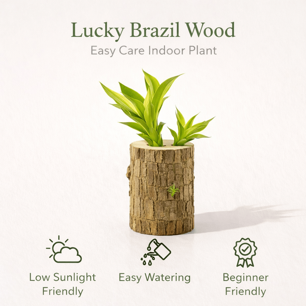 Lucky Brazil Wood (Money Magnet Plant) – A Symbol of Prosperity & Positive Energy - dmore