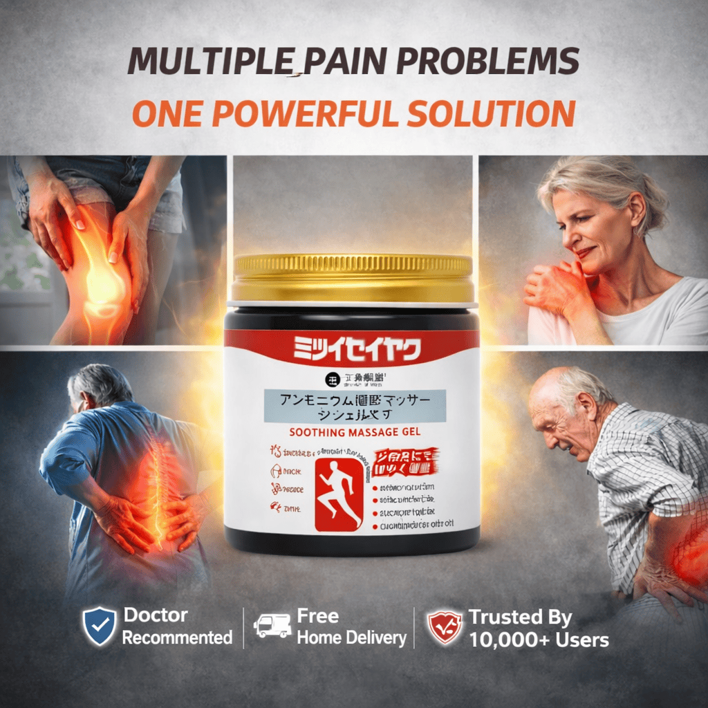 SD 🔥 Powerful Relief for Joint & Muscle Pain — Japanese Massage Gel