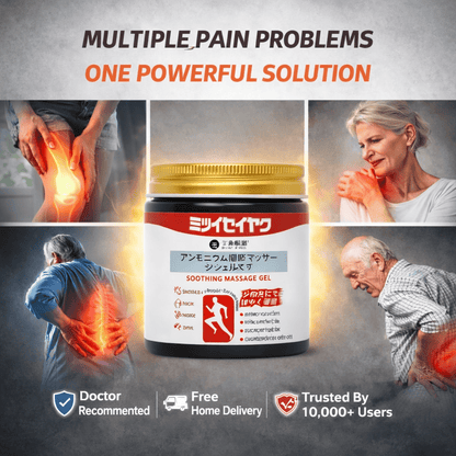 SD 🔥 Powerful Relief for Joint & Muscle Pain — Japanese Massage Gel
