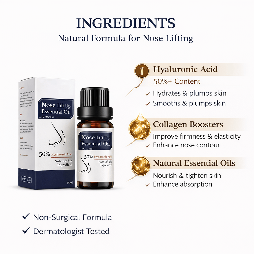 SD Nose Lift Oil - Worried About Your Nose Shape? Fix It Naturally in Just Few Days ✨