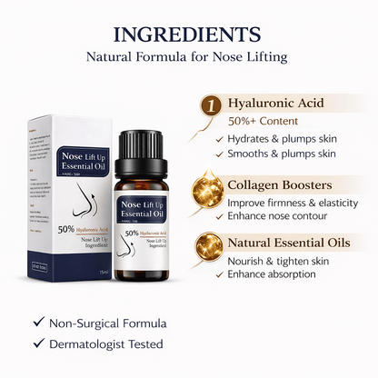 SD Nose Lift Oil - Worried About Your Nose Shape? Fix It Naturally in Just Few Days ✨