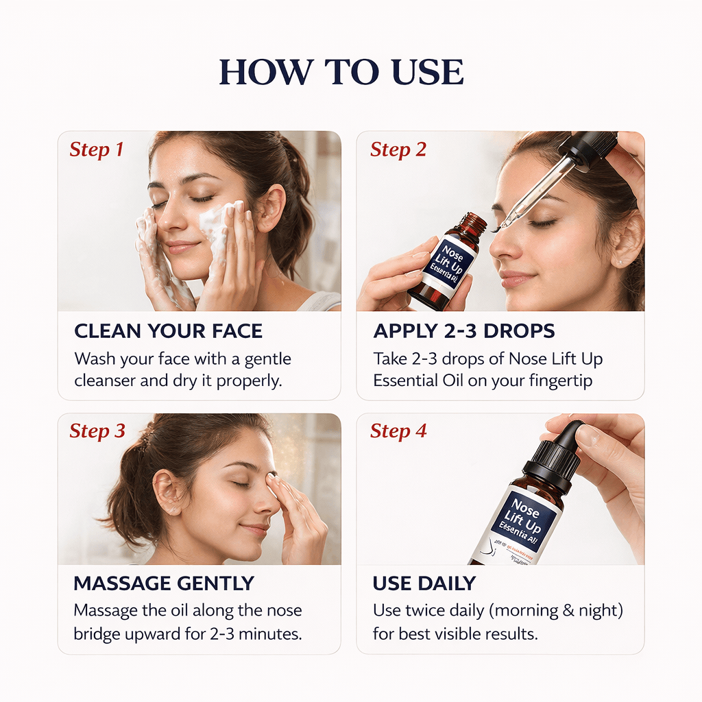 SD Nose Lift Oil - Worried About Your Nose Shape? Fix It Naturally in Just Few Days ✨