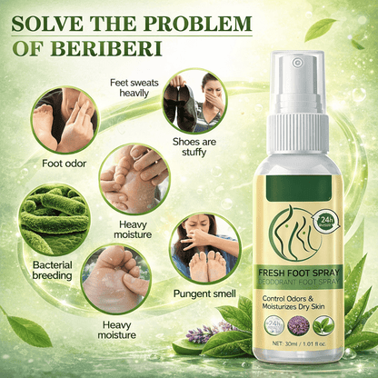 SD Foot Odor Spray That Eliminates Bad Smell Instantly & Boosts Your Confidence | 24H Fresh Feet Spray 💨