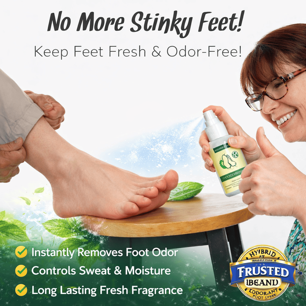 SD Foot Odor Spray That Eliminates Bad Smell Instantly & Boosts Your Confidence | 24H Fresh Feet Spray 💨