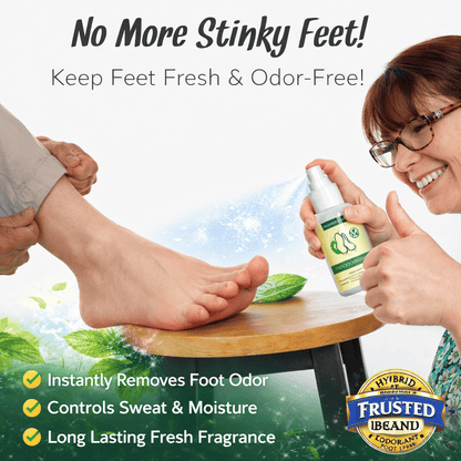 SD Foot Odor Spray That Eliminates Bad Smell Instantly & Boosts Your Confidence | 24H Fresh Feet Spray 💨