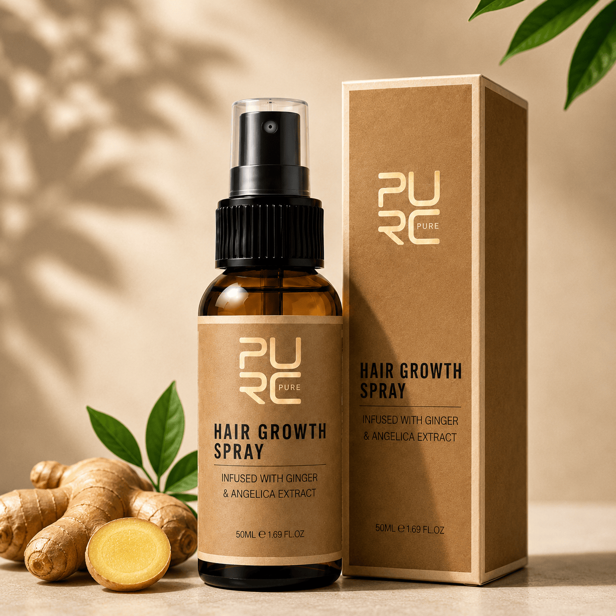 D-More Hair Growth Spray – Advanced Herbal Formula for Stronger Roots & Thicker Hair - dmore