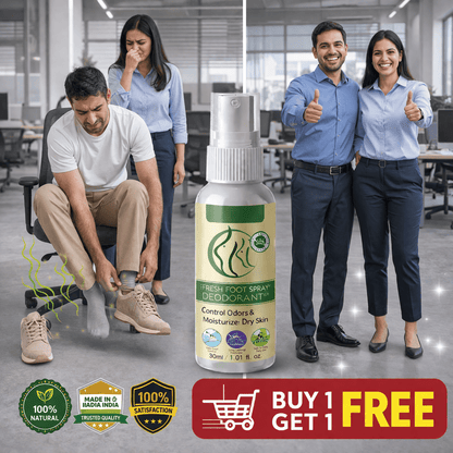 SD Foot Odor Spray That Eliminates Bad Smell Instantly & Boosts Your Confidence | 24H Fresh Feet Spray 💨