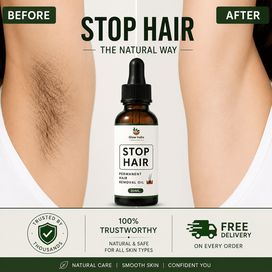 SD Stop Hair Regrowth Naturally – The Herbal Secret to Flawless Skin 💕