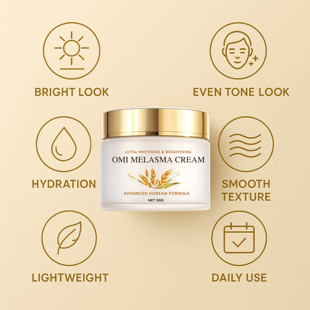 Glow Smarter — Not Heavier.” Daily brightening & spot-care support cream. - dmore