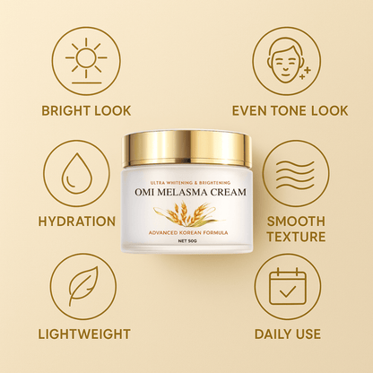 Glow Smarter — Not Heavier.” Daily brightening & spot-care support cream. - dmore