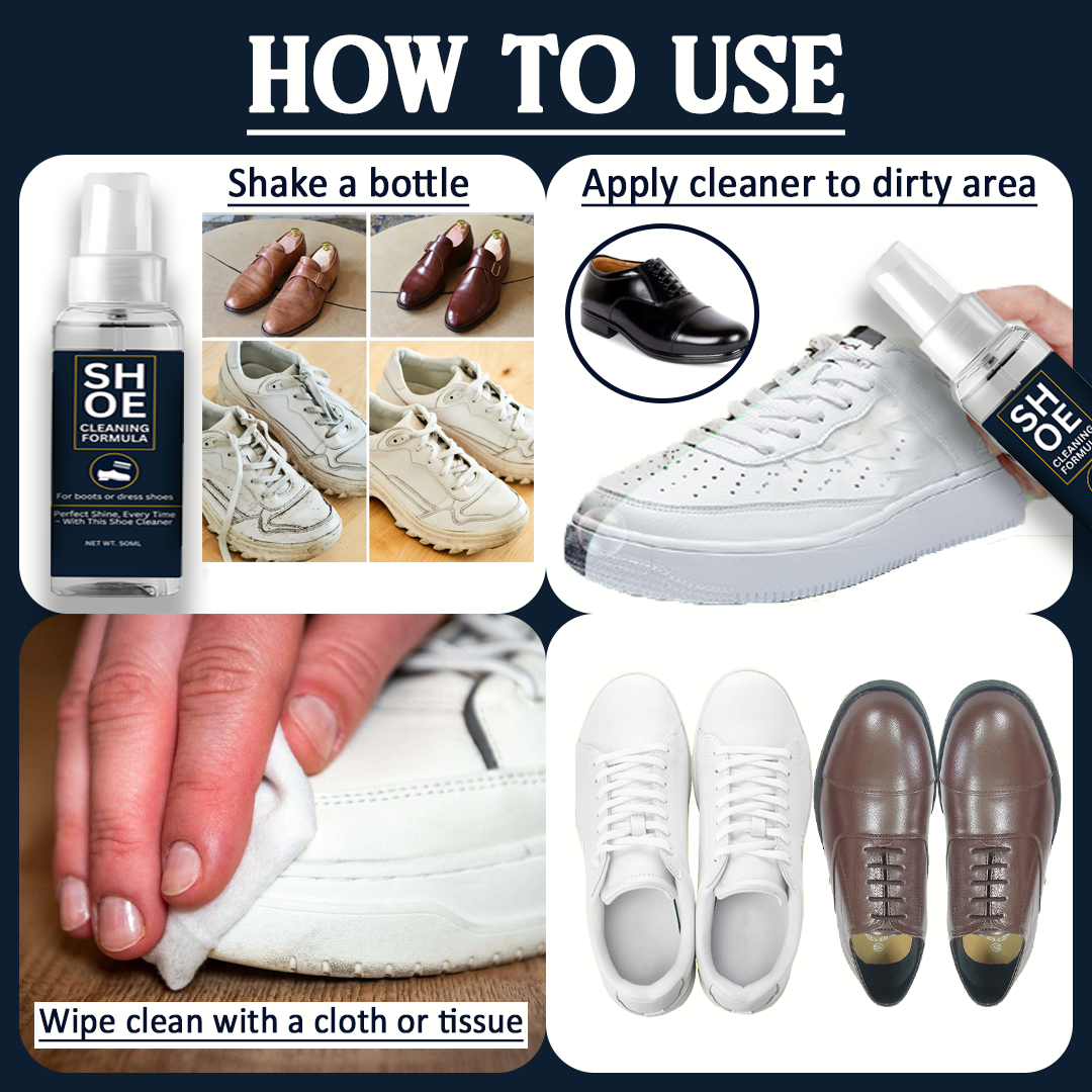 Shoe Cleaning Formula – Revive Your Shoes to Perfection