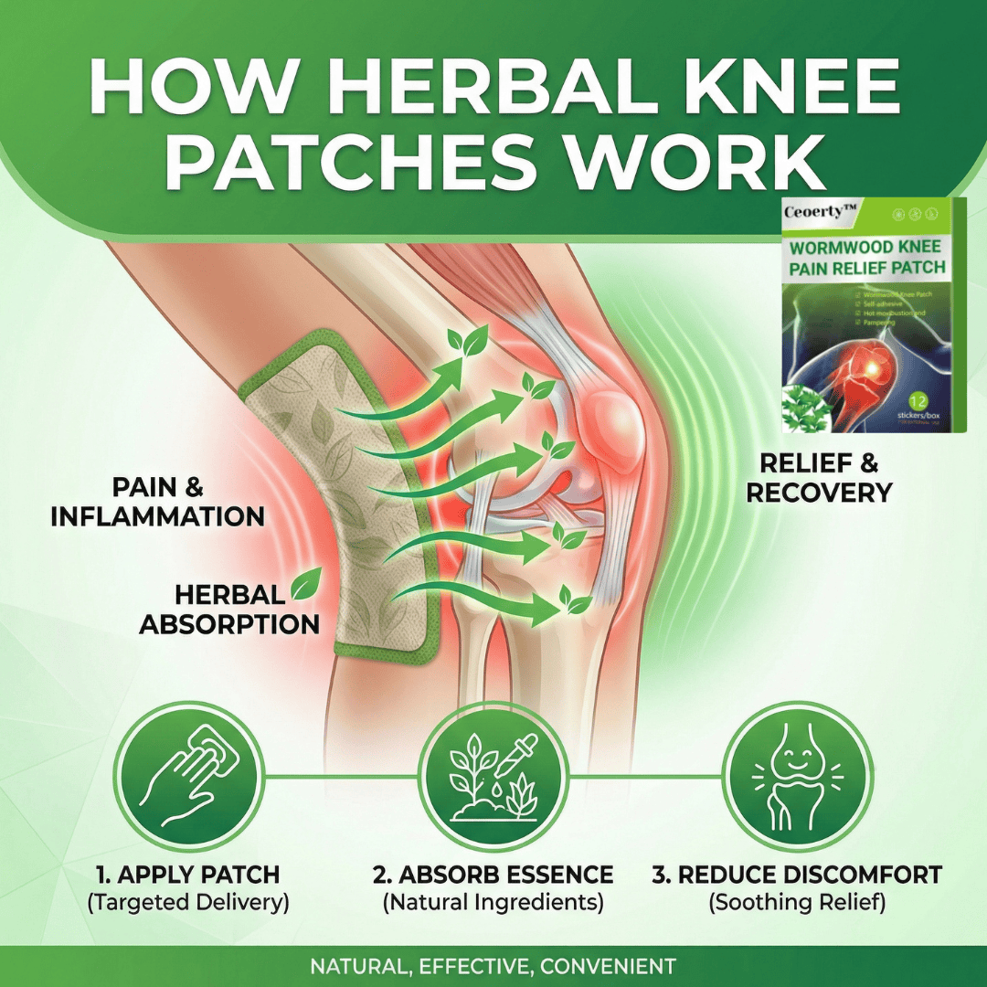 MD Herbal Knee Patches – Instant Pain Relief in One Patch 💥👨🏻‍⚕️ (Copy) - dmore