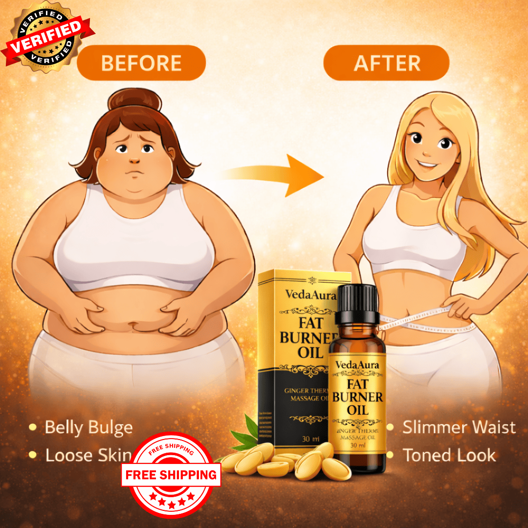 VedaAura Luxury Thermo Fat Burner Oil | Luxury Body Sculpting, Redefined. - dmore
