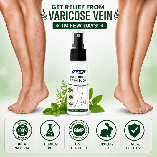 MD Varicose vein spray Targeted Care. Easy Application. Better Leg Comfort.