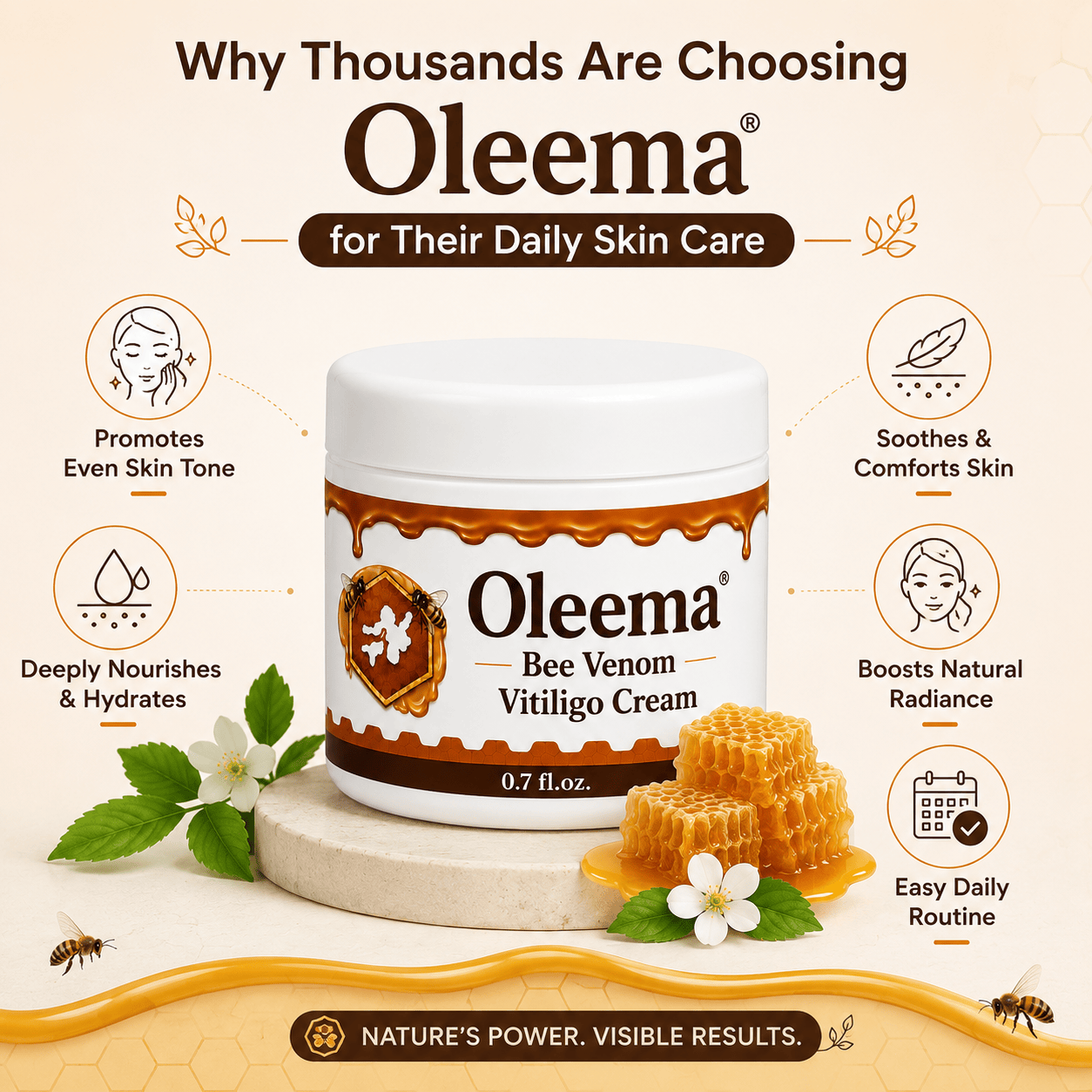 SD Oleema Advanced Vitiligo Restore Cream ✨ | Buy 1 Get 1 Free