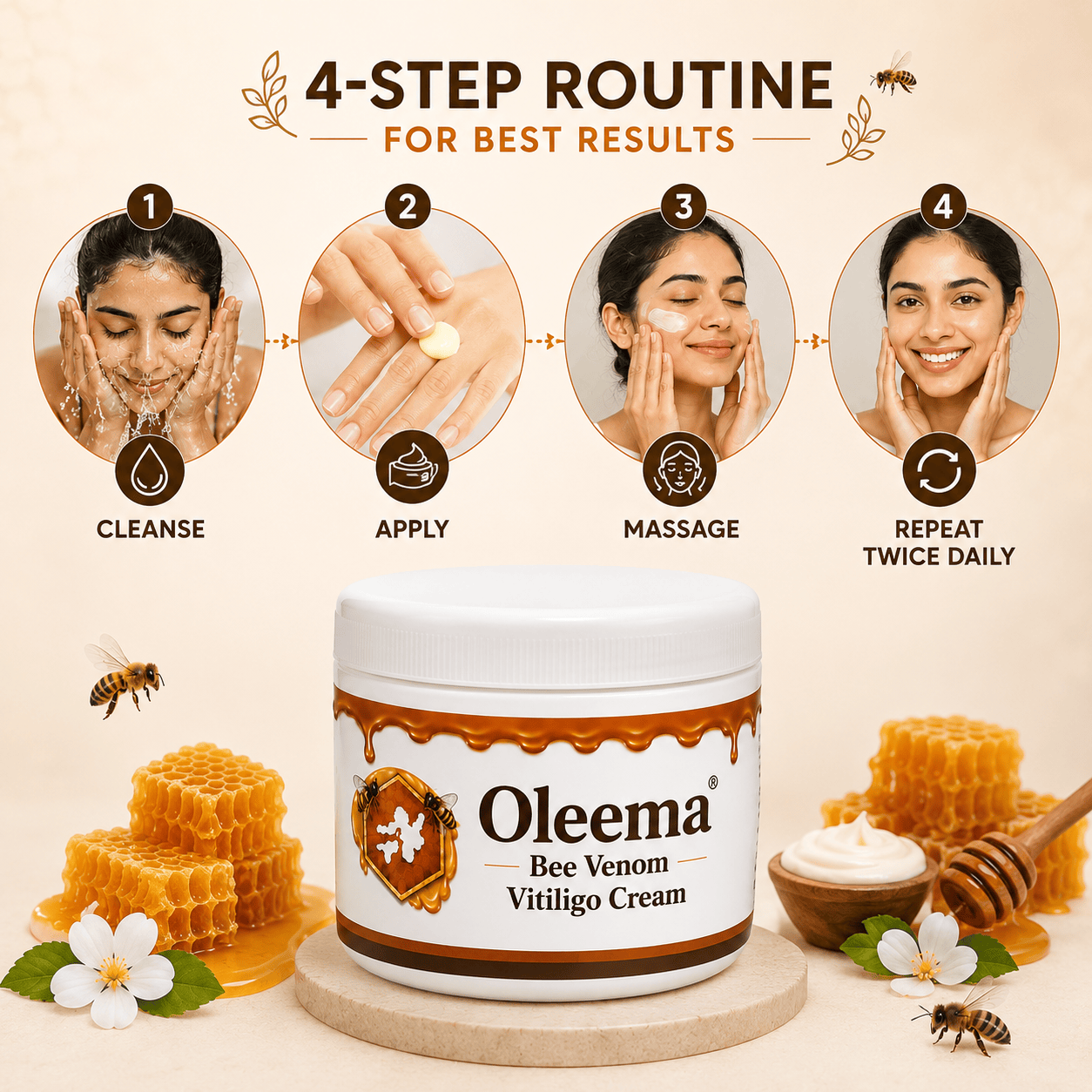 SD Oleema Advanced Vitiligo Restore Cream ✨ | Buy 1 Get 1 Free