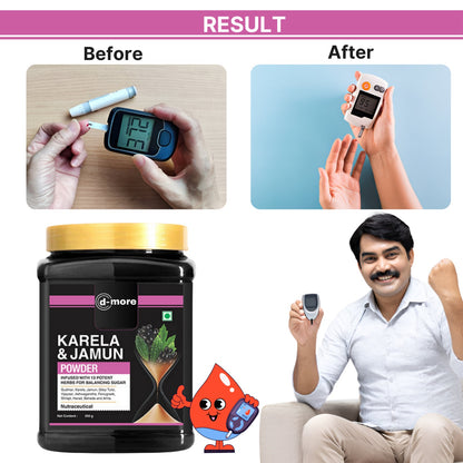 Karela Jamun Powder | Control Your Blood Sugar Naturally-🔥50% Off Today🔥-200gm