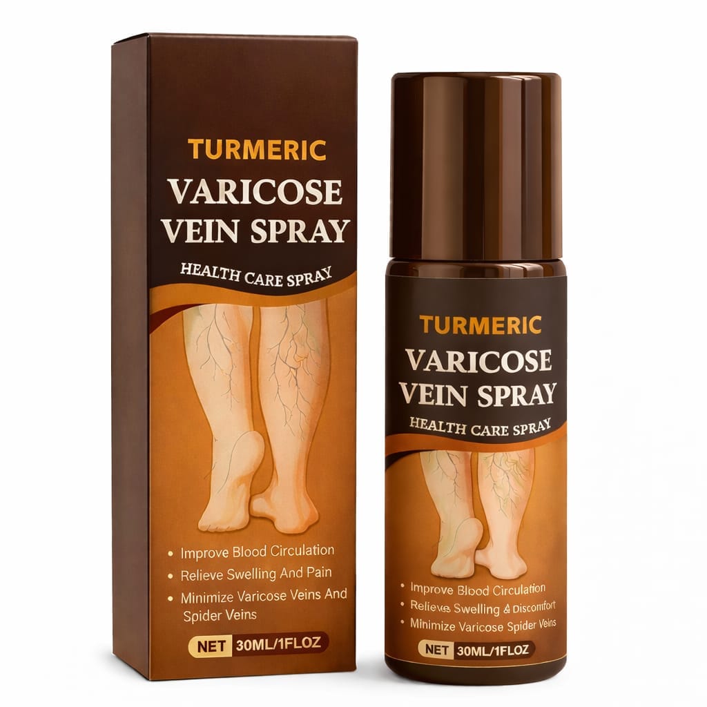 MD Herbal Turmeric Varicose Vein Spray – Feel Relief in Minutes 🌿🟡 - dmore