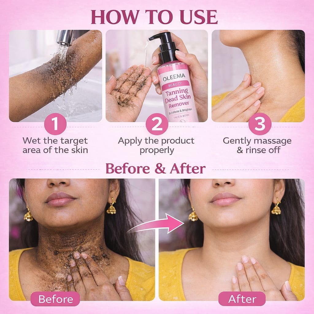 SD Oleema Tanning Dead Skin Remover 100% Instant Glow🔥 - dmore