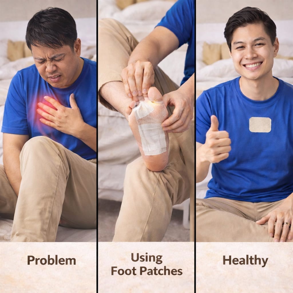 SD Bee Venom Lymphatic Drainage & Slimming Detox Foot Patches 🌿👣 - dmore