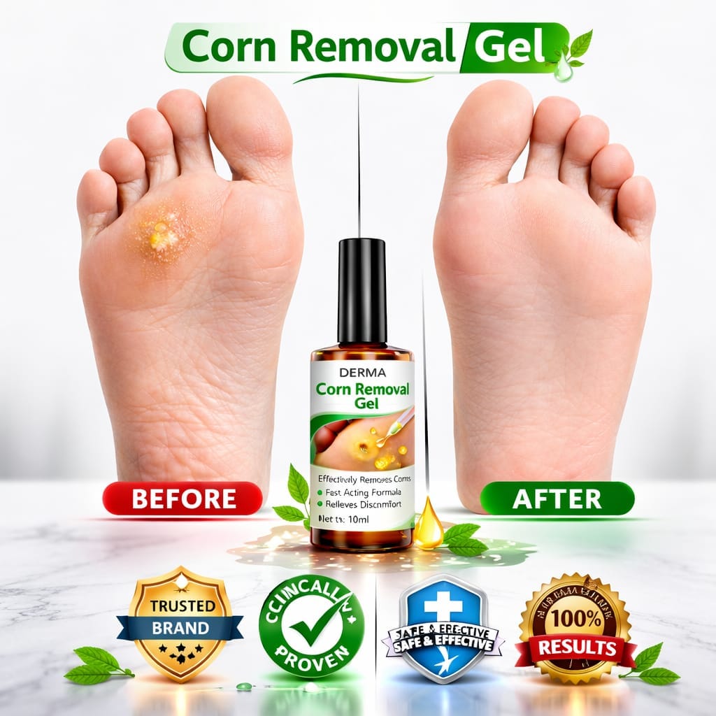 SD Corn Removal Serum 👣 No More Pain, No More Corns - ✨ Buy 1 Get 1 Free ⚡ - dmore