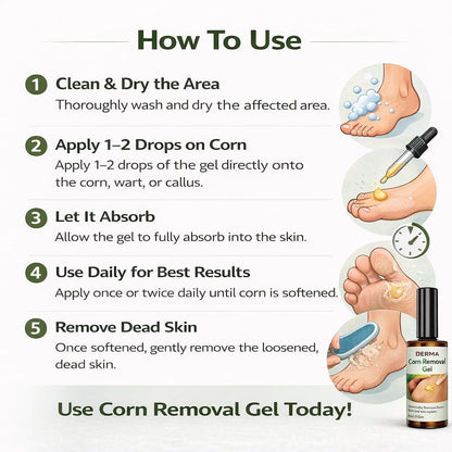 SD Corn Removal Serum 👣 No More Pain, No More Corns - ✨ Buy 1 Get 1 Free ⚡ - dmore
