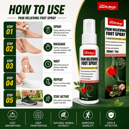 SD Foot & Joint Pain Relieving Spray - 🔥 Buy 1 Get 1 Free @499 🔥
