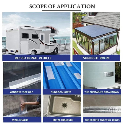 TAPEXEL™️ WATERSEAL ALUMINIUM RUBBER TAPE