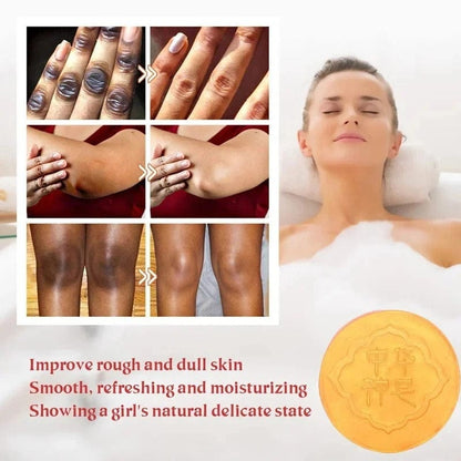 D-Tan Body Whitening Soap – Instant Tan Removal & Glow Booster 💖✨ Pack 2