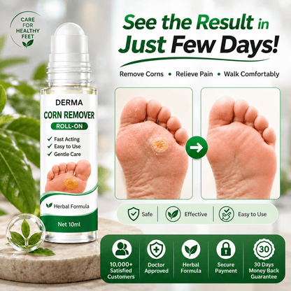 MD Corn Removal Roll On | Targeted Care for Softer, Smoother Feet