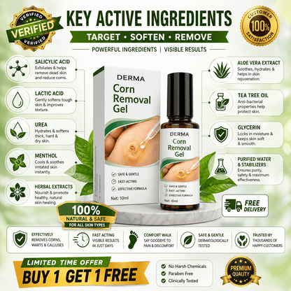 MD Corn Removal Serum | Targeted Care for Softer, Smoother Feet ⭐