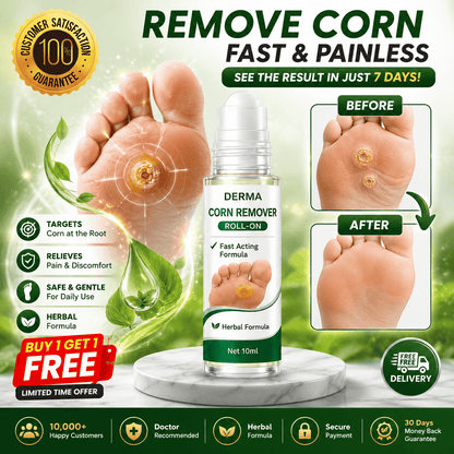 MD Corn Removal Roll On | Targeted Care for Softer, Smoother Feet