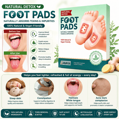 SD Ginger Detox Foot Pads | Your Simple Night Routine for Fresh, Comfortable Feet 👣✨