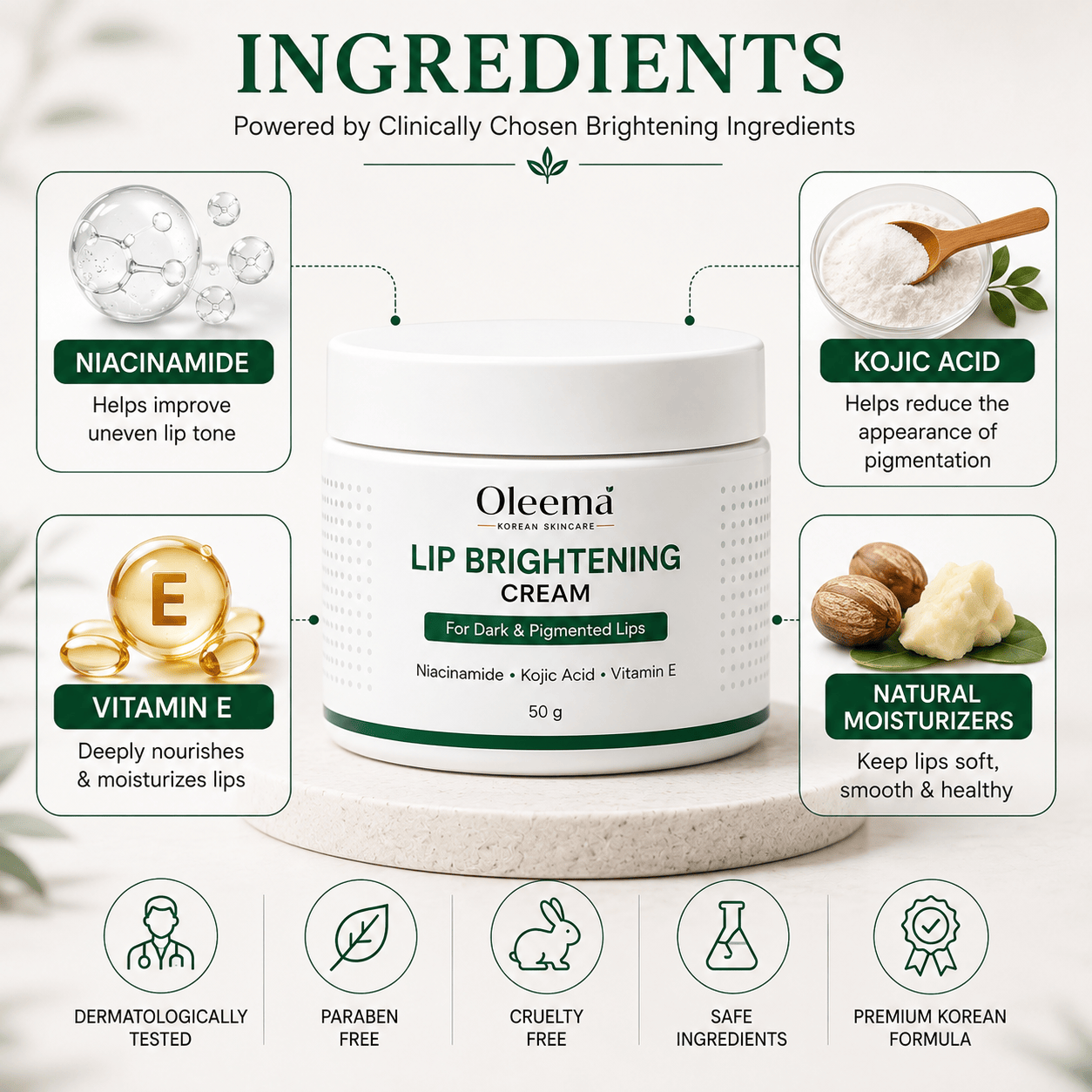 SD Oleema Lip Brightening Cream