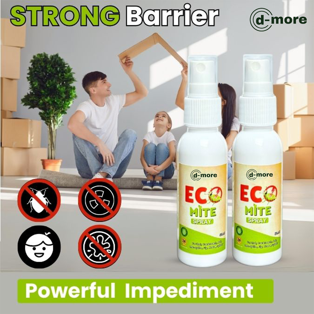 D-more Eco Mite Spray - Say Permanent Goodbye to Mites