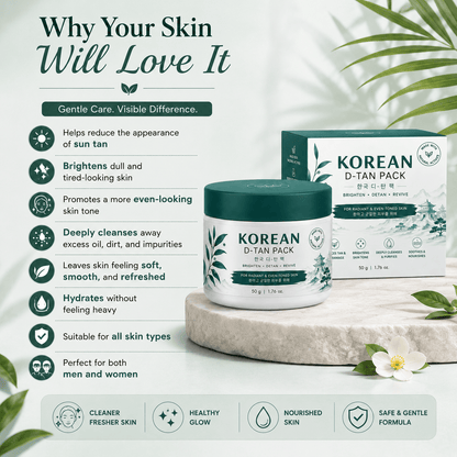 SD SD Korean Tan Removal Pack, Visible Results in 4 Uses