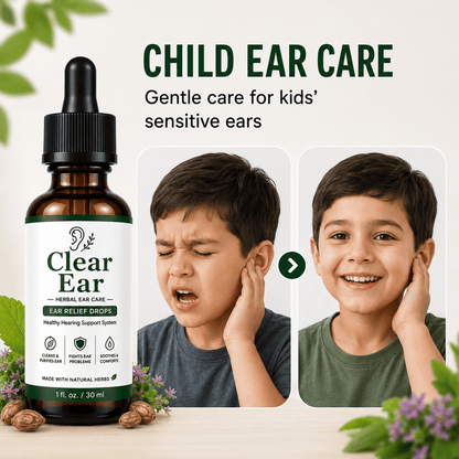 MD Clear Ear Oil — Complete 5-in-1 Herbal Ear Care, Backed by Nature