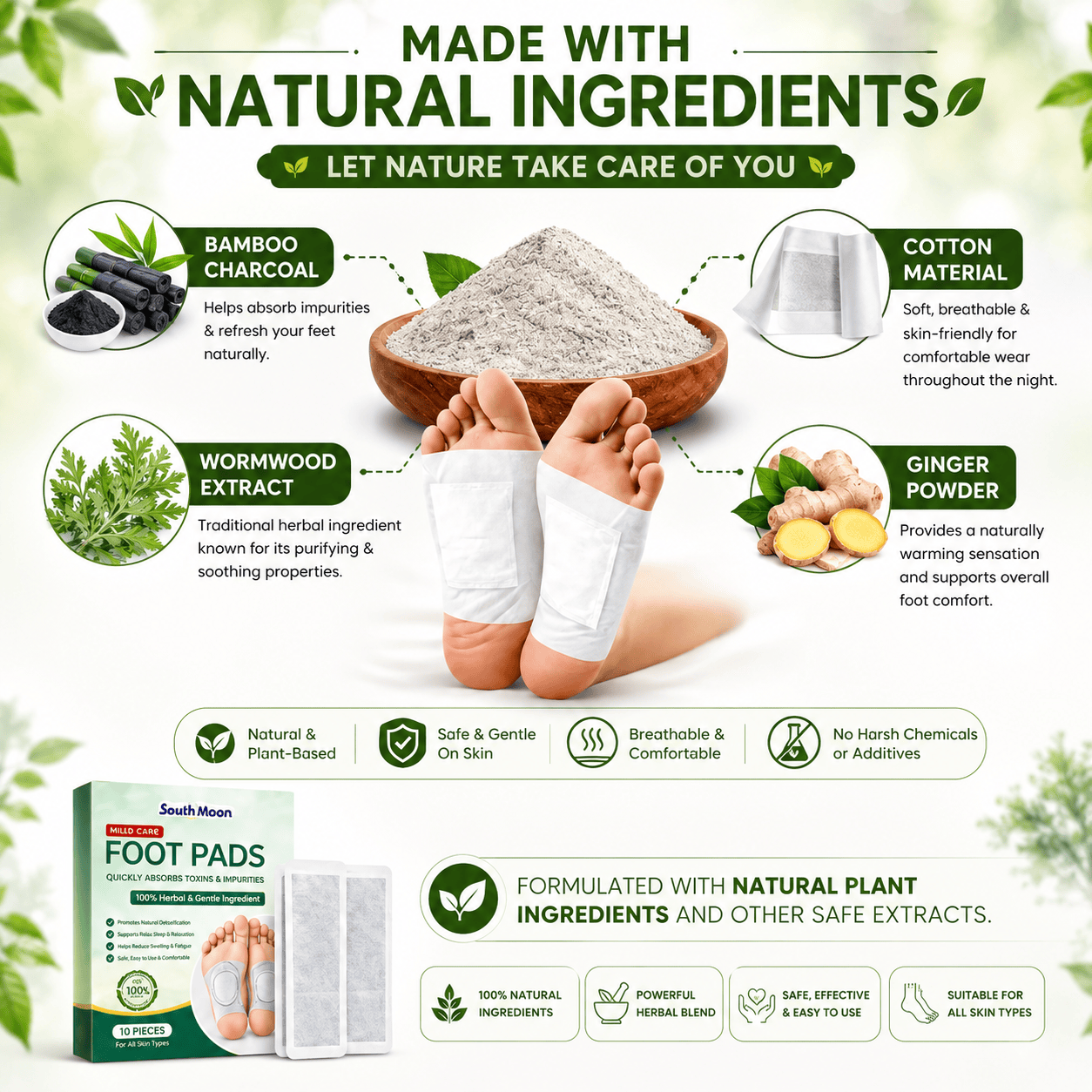 MD Detox Foot Pads | Your Simple Night Routine for Fresh, Comfortable Feet 👣✨