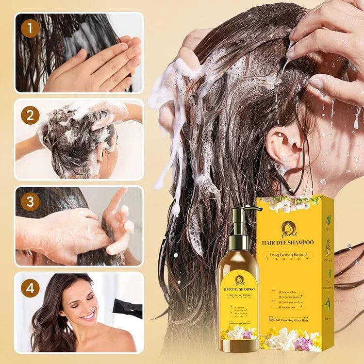 SD Japanese Herbal Hair Dye Shampoo – Instantly Covers Grays in 5 Minutes! 🔥 Buy 1 Get 1 Free 🔥